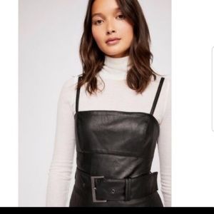 Free People Vegan Sweet Talk Mini dress NWOT